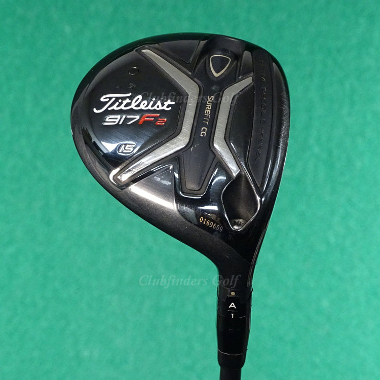 Titleist 917F2 917 F2 15° Fairway Wood Fujikura Motore X F2 6-X Extra Stiff