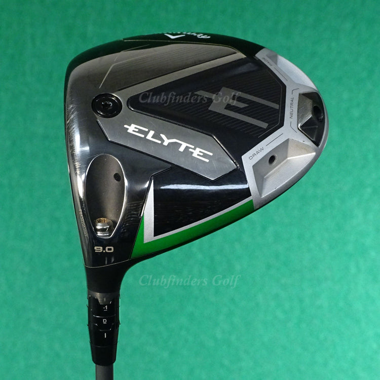 LH Callaway ELYTE 9° Driver Project X Denali Blue 50G 6.0 Graphite Stiff w/ HC