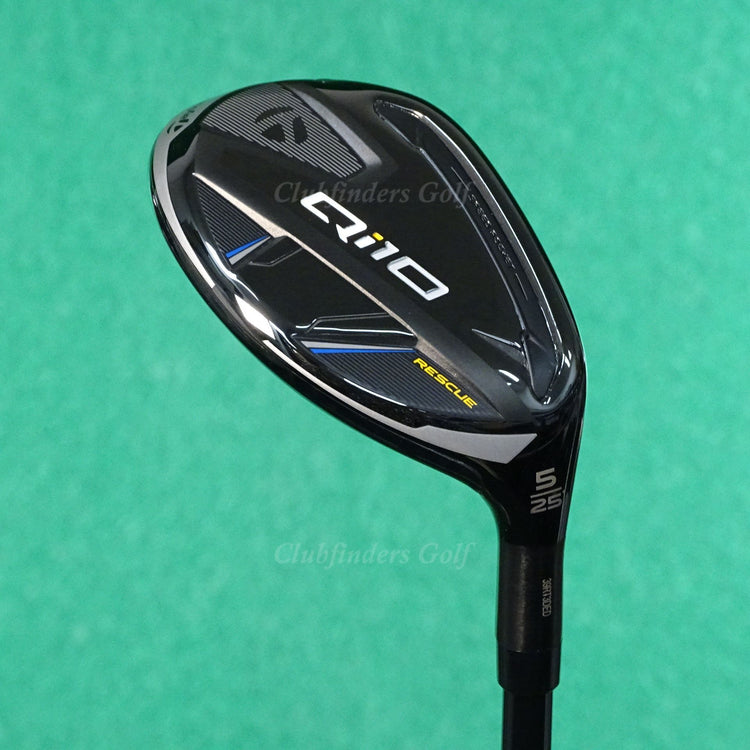 TaylorMade Qi10 Rescue 25° 5 Hybrid Fujikura Ventus TR Blue HB 5-A Seniors w/HC