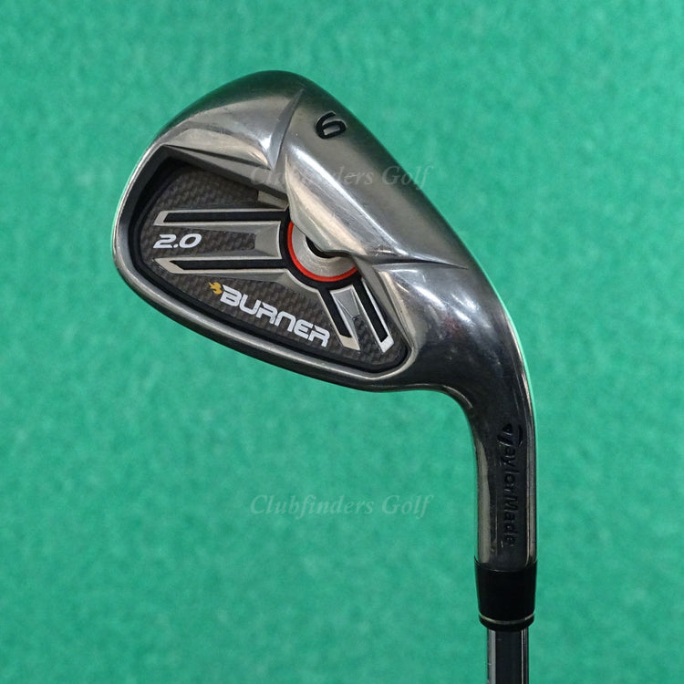 TaylorMade Burner 2.0 High Polish Single 9 Iron Burner 2.0 85-S Steel Stiff