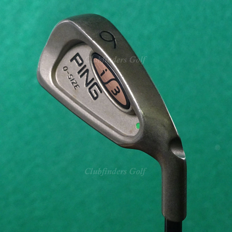 Lady Ping i3 O-Size Green Dot Single 6 Iron Ping 350 Series Graphite Ladies