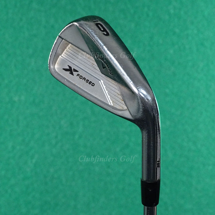 Callaway X-Forged '18 Single 6 Iron Project X Rifle 6.0 Steel Stiff