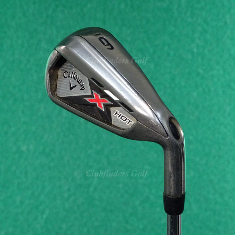 Callaway X-Hot Single 6 Iron Stock Speed Step 85 Steel Regular