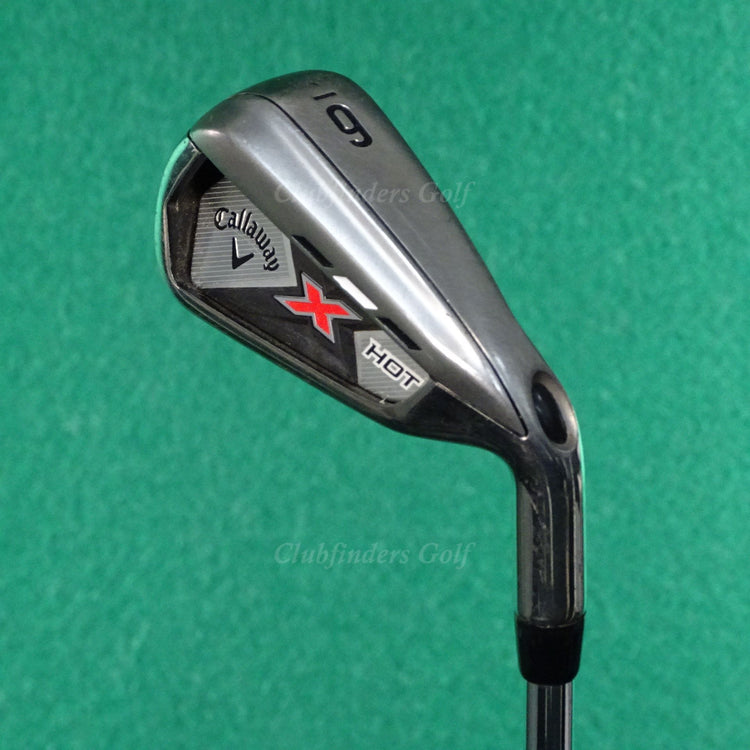 Callaway X-Hot Single 6 Iron Stock Speed Step 85 Steel Regular