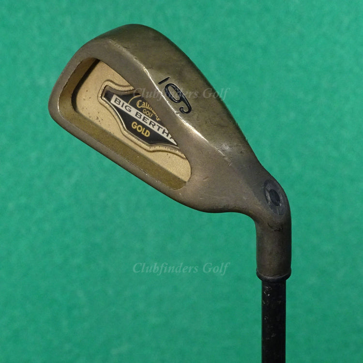 Callaway Big Bertha 1996 Gold Single 6 Iron Factory RCH 96 Graphite Regular