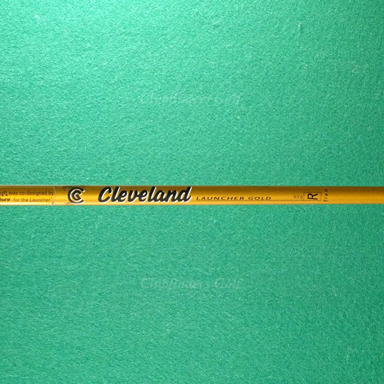 LH Cleveland Launcher Stainless 19° Fairway Wood Launcher Gold 65g Regular