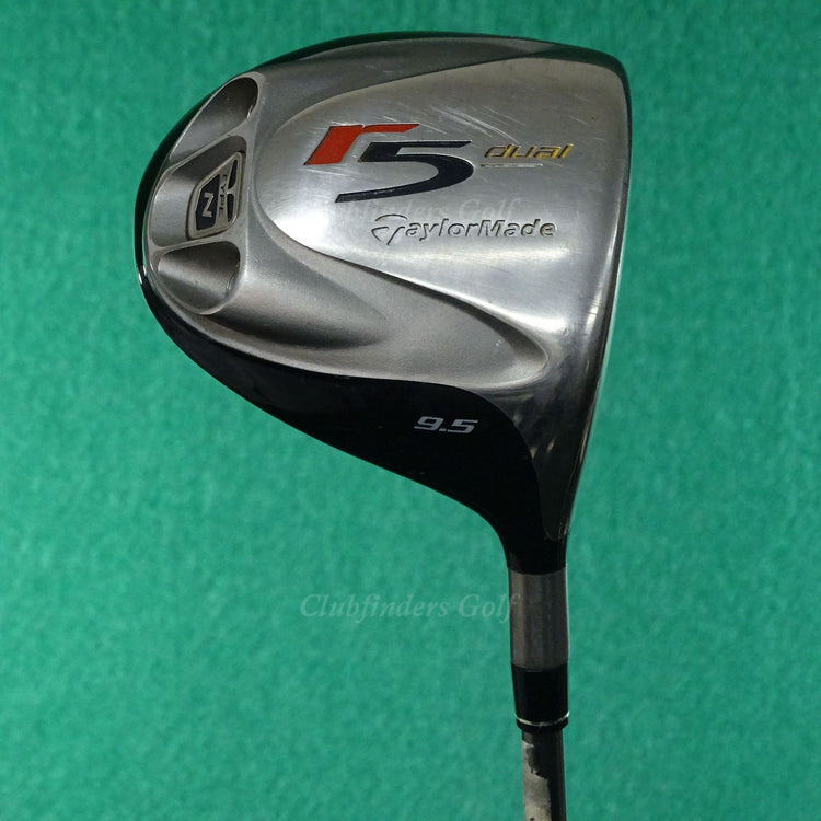 TaylorMade r5 Dual Titanium Type N 9.5° Driver MAS2 5-65 Graphite Stiff w/ HC