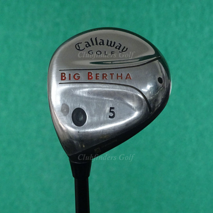 LH Callaway Big Bertha 2004 Fairway 5 Wood Factory RCH 75w Graphite Firm