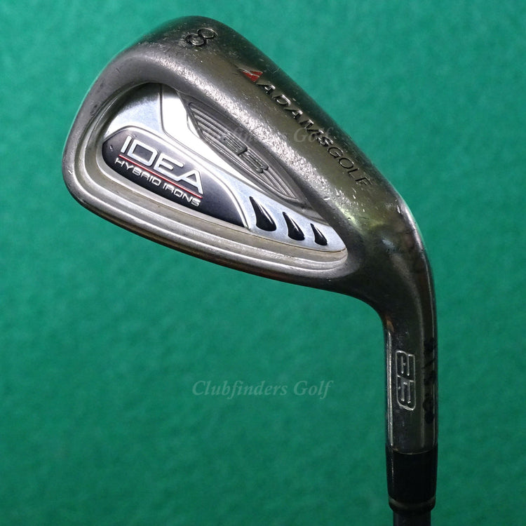 Adams Golf Idea A3 Hybrid Irons Single 8 Iron Factory 65G Graphite Seniors