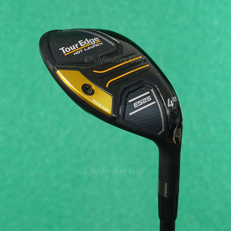 Tour Edge Hot Launch E525 22° 4 Hybrid UST Helium 55-R Graphite Regular w/HC