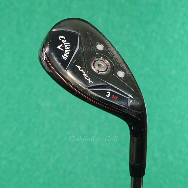 Callaway Apex 2019 20° 3 Hybrid Project X Catalyst 70HY 6.0 Graphite Stiff