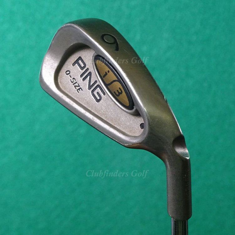 Ping i3 O-Size Black Dot Single 6 Iron Cushin JZ Steel Stiff