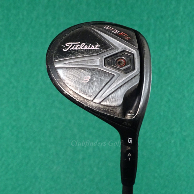 Titleist 915Fd 915 Fd Fairway 15° 3 Wood Mitsubishi Kuro Kage Graphite Regular