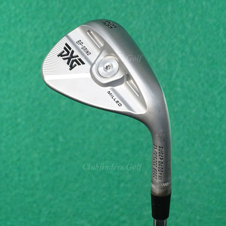 PXG Sugar Daddy III Milled 56-12BP 56° Sand Wedge KBS Hi-Rev 2.0 115 Regular