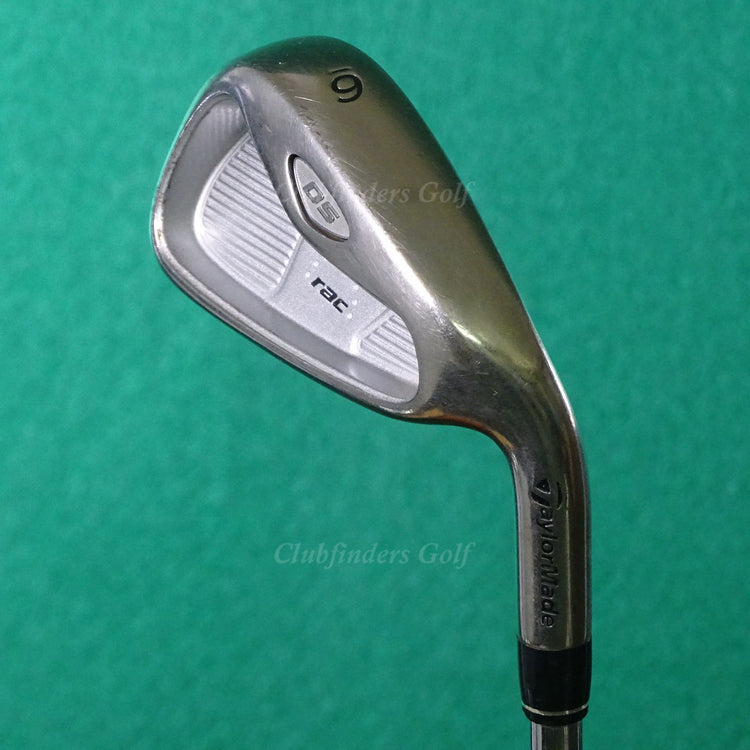 TaylorMade RAC OS 2005 Single 6 Iron Factory Light Metal 95g Steel Stiff