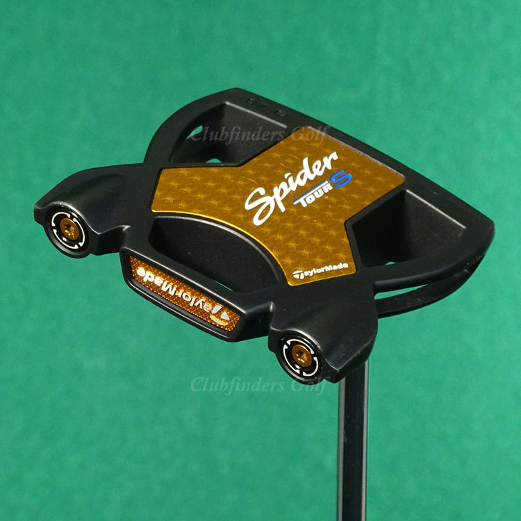 TaylorMade Spider Tour S S7-B CS Black 43.5" Mallet Putter W/ Super Stroke