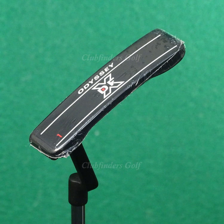 NEW LH Odyssey DFX #1 35" Plumber's-Neck Putter Golf Club w/ HC