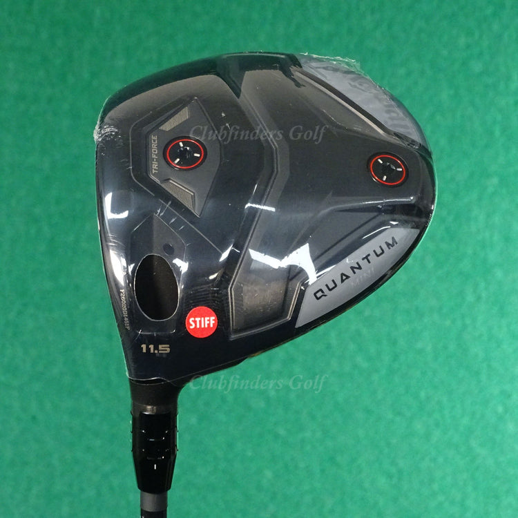 NEW LH Callaway 2026 Quantum Mini 11.5° Driver Denali Frost White 6.0 Stiff w/HC