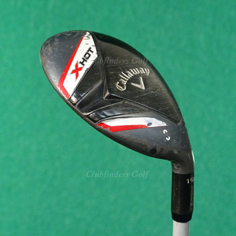 TOUR ISSUE Callaway X-Hot 19° 3 Hybrid Project X PXv 5.5 Graphite Regular
