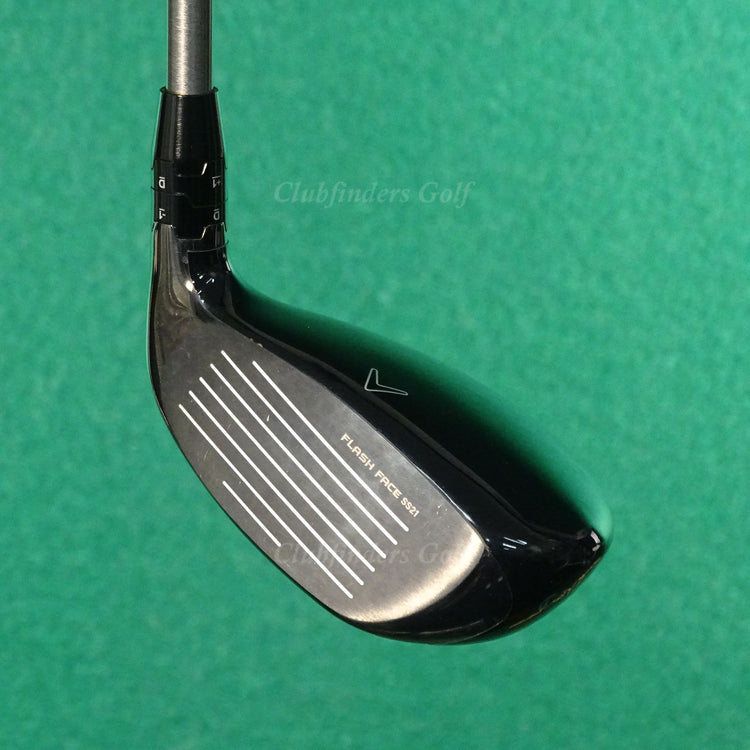 LH Callaway EPIC Super Hybrid 21° 4 Hybrid SteelFiber fc 75 HY Graphite Regular