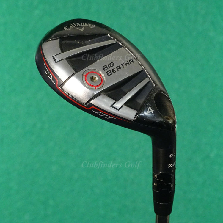 Callaway Big Bertha OS 22° 4 Hybrid UST Mamiya Recoil ES 460 F2 Graphite Seniors