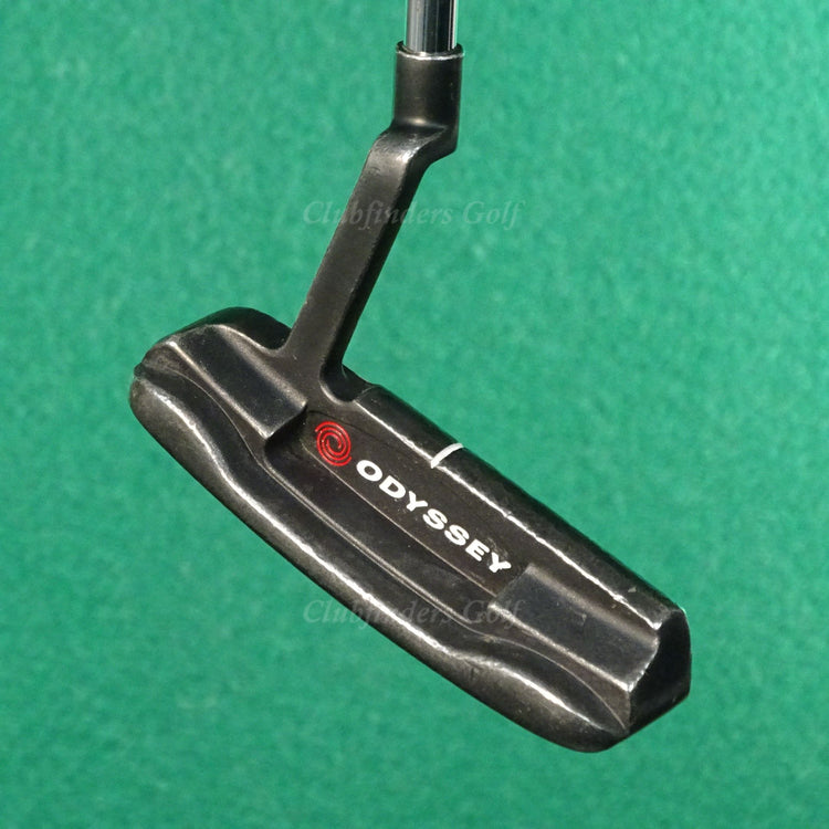 Odyssey White Hot Pro #1 Black 35" Plumbers-Neck Blade Putter Golf Club