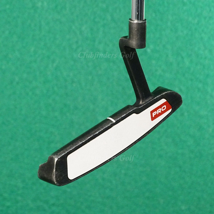 Odyssey White Hot Pro #1 Black 35" Plumbers-Neck Blade Putter Golf Club