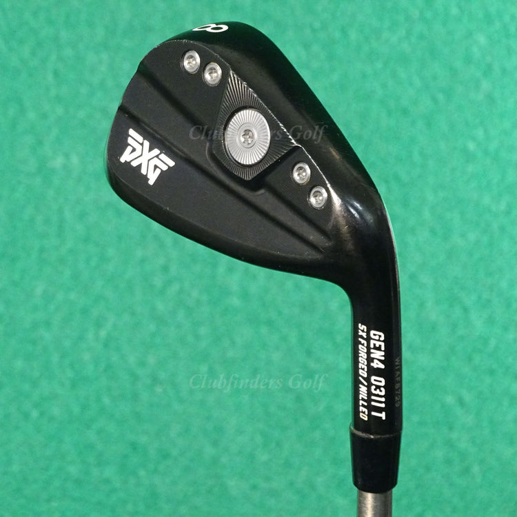 PXG 0311T Gen4 Forged Xtreme Dark Single 8 Iron SteelFiber i95 Composite Stiff