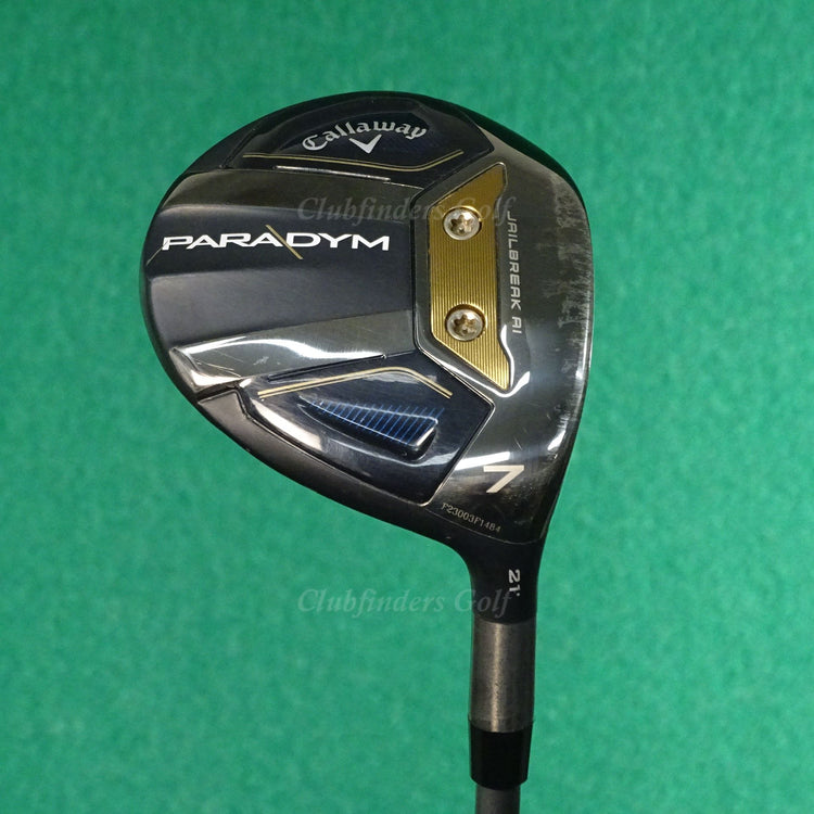 Callaway Paradym 21° Fairway Wood 7 Fujikura Air Speeder 50-S Graphite Stiff