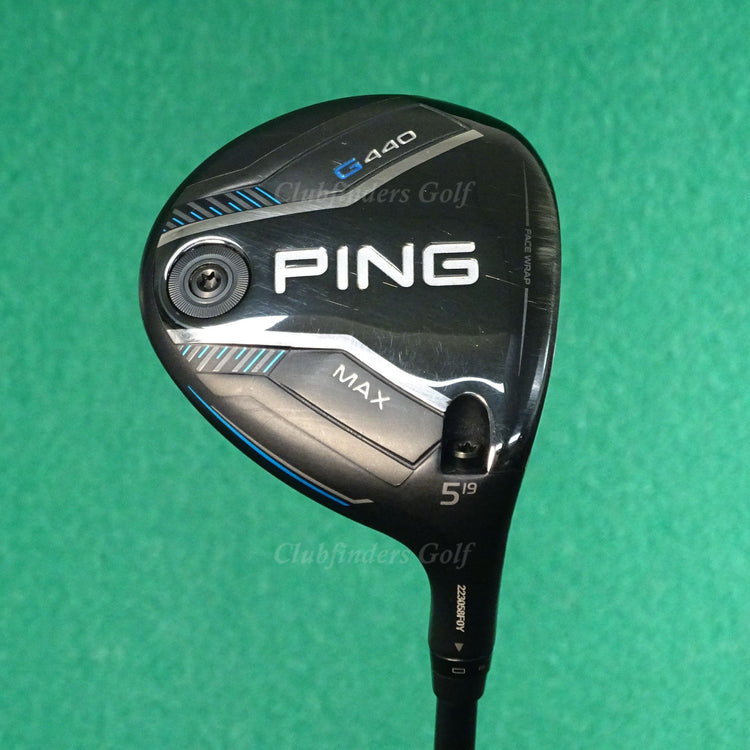 Ping G440 MAX 19° Fairway Wood 5 Ping Alta CB Blue 65S Graphite Stiff w/ HC