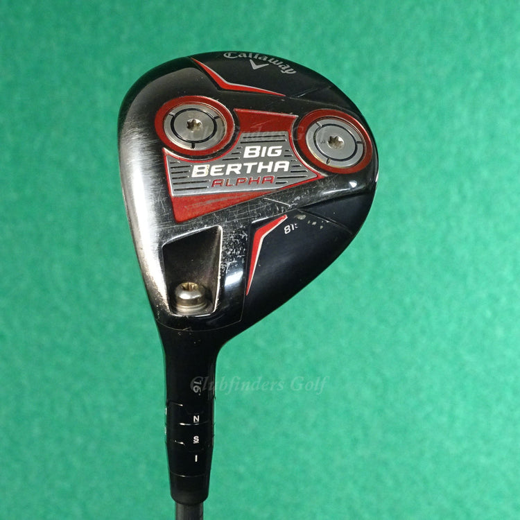 LH Callaway Big Bertha Alpha 815 16° Fairway Wood Mitsubishi Diamana S63 Stiff