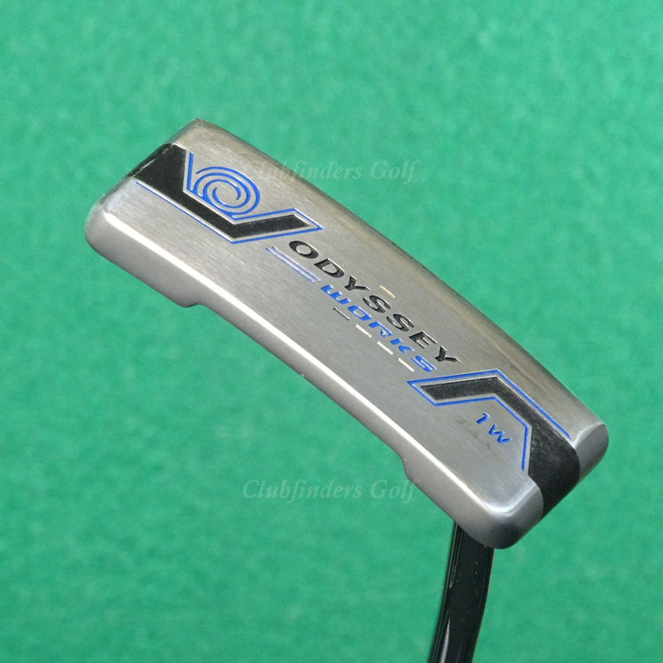 Odyssey Works Versa 1W Tank 36.5" Single-Bend Putter Golf Club w/ HC