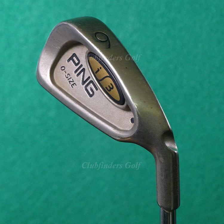 Ping i3 O-Size Black Dot Single 6 Iron AWT Steel Stiff