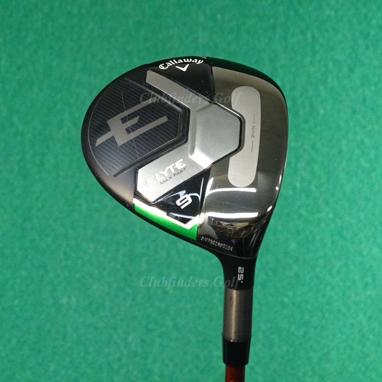 Callaway ELYTE Max Fast 25° Fairway Wood 9 Supercharged ProLaunch 60S Stiff