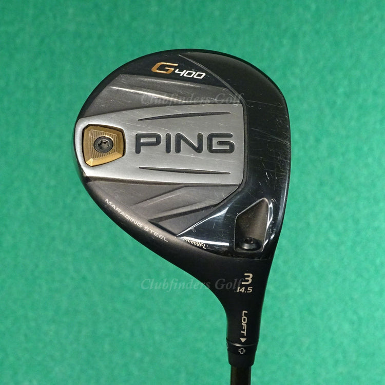 Ping G400 14.5° Fairway Wood 3 Ping Alta CB 65 Graphite Seniors w/ HC
