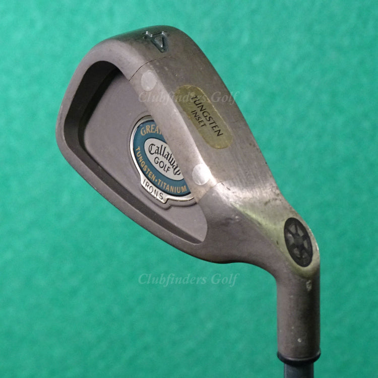 Lady Callaway Great Big Bertha Tungsten Titanium Single 4 Iron Graphite Ladies