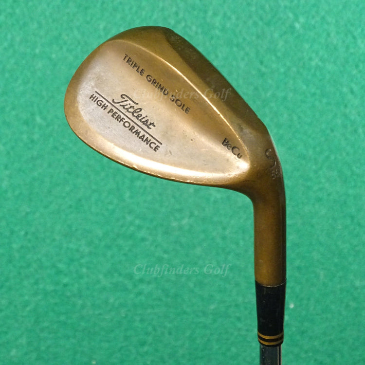 Titleist Triple Grind Sole HP BeCu 56° SW Sand Wedge Factory TT DG Steel Wedge