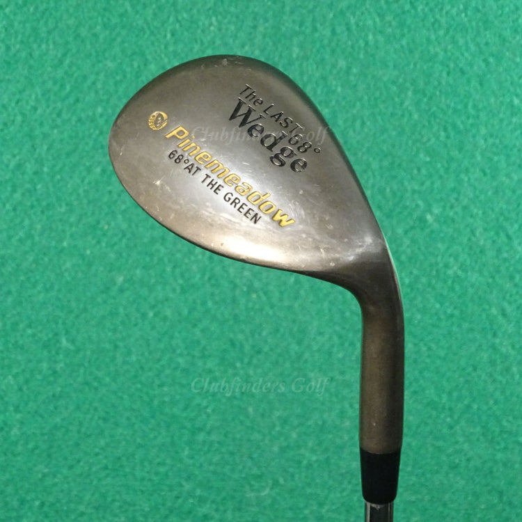 Pinemeadow The Last Wedge 68° LW Flop Lob Wedge Factory Steel Regular
