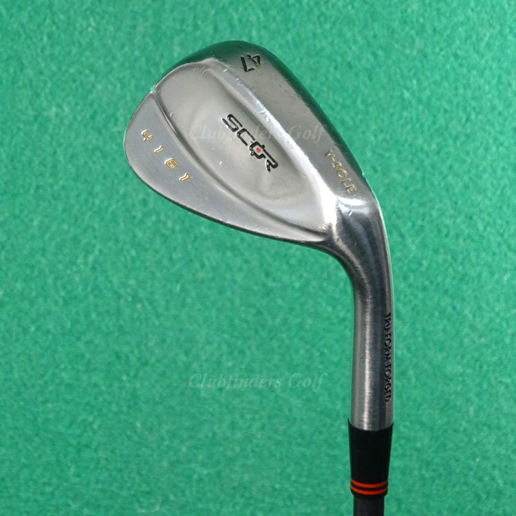 SCOR V-Sole 4161 Form Forged 47° PW Pitching Wedge UST Genius 9 Graphite Firm