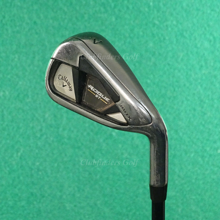 Callaway Rogue ST MAX Single 7 Iron Fujikura Vista Pro IR 70-S Graphite Stiff