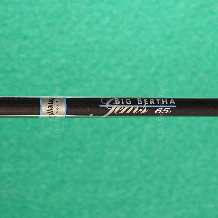 Lady Callaway Big Bertha 2004 Single 7 Iron Factory Gems 65i Graphite Ladies