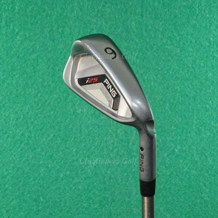 Ping i25 Black Dot Single 6 Iron AeroTech SteelFiber i110cw Composite Stiff