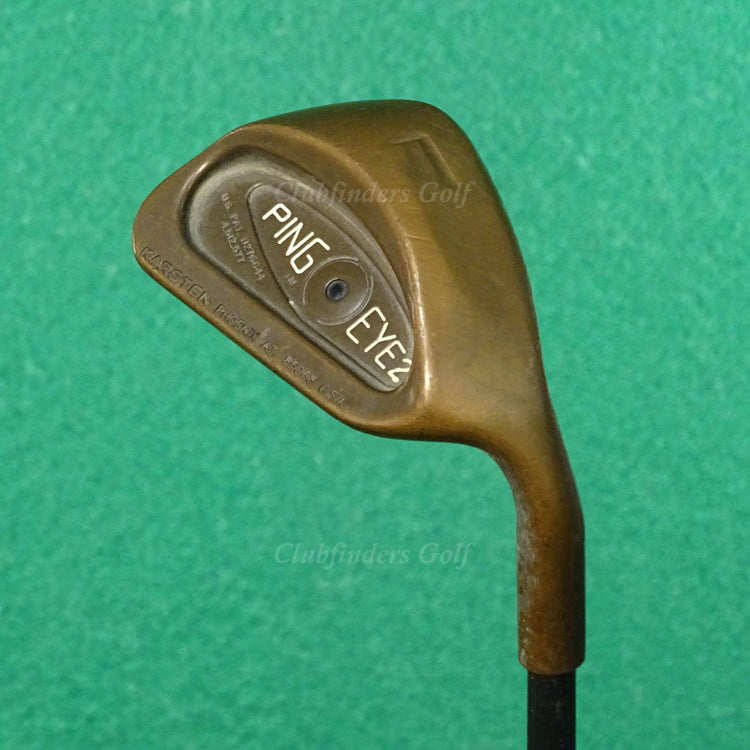 Ping Eye 2 BeCu Copper Black Dot LW Lob Wedge Fenwick PCF 3 Graphite Regular
