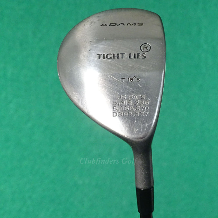 Adams Tight Lies Fairway T 16° 4 Wood Factory SuperShaft Graphite Regular
