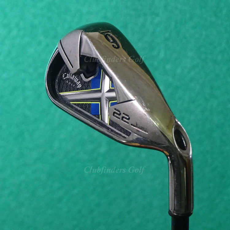 Callaway Golf X-22 Single 6 Iron Factory 65G Graphite Seniors