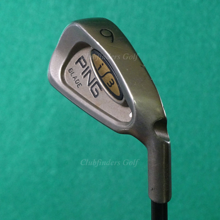 Ping i3 Blade White Dot Single 6 Iron Ping Aldila 350 Series Graphite Stiff