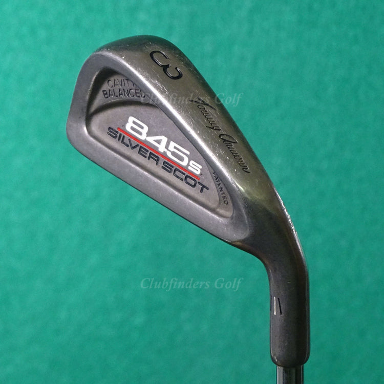 Tommy Armour 845s Silver Scot Single 3 Iron Factory Tour Step Steel Stiff