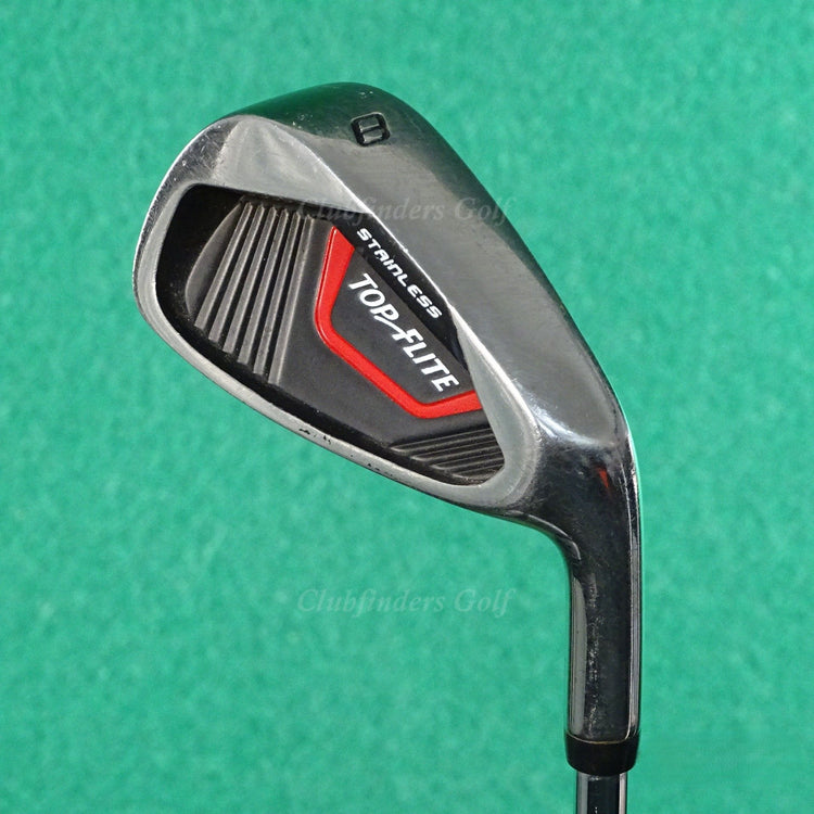 Top Flite Stainless Single 8 Iron Factory Steel Uniflex