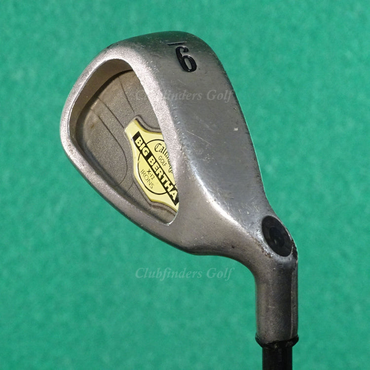 Callaway Big Bertha X-12 Single 9 Iron Factory RCH 96 Graphite Regular