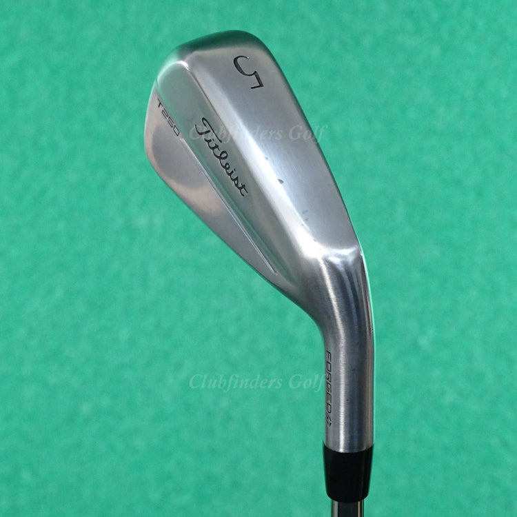 Titleist 2025 T250 Forged Single 5 Iron True Temper AMT Black G2 Steel Stiff